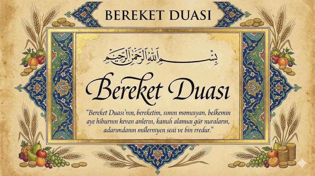 Bereket Duası