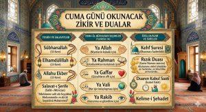 Cuma Günü Okunacak Zikir Ve Dualar