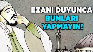Ezan Okunurken Ne Yapılır
